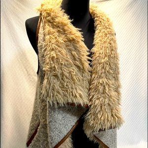 Love tree faux fur Med